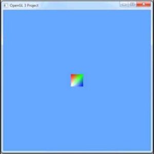 5. OpenGL 4 Vertex Buffer Objects (VBOs) for Colour tutorial video preview